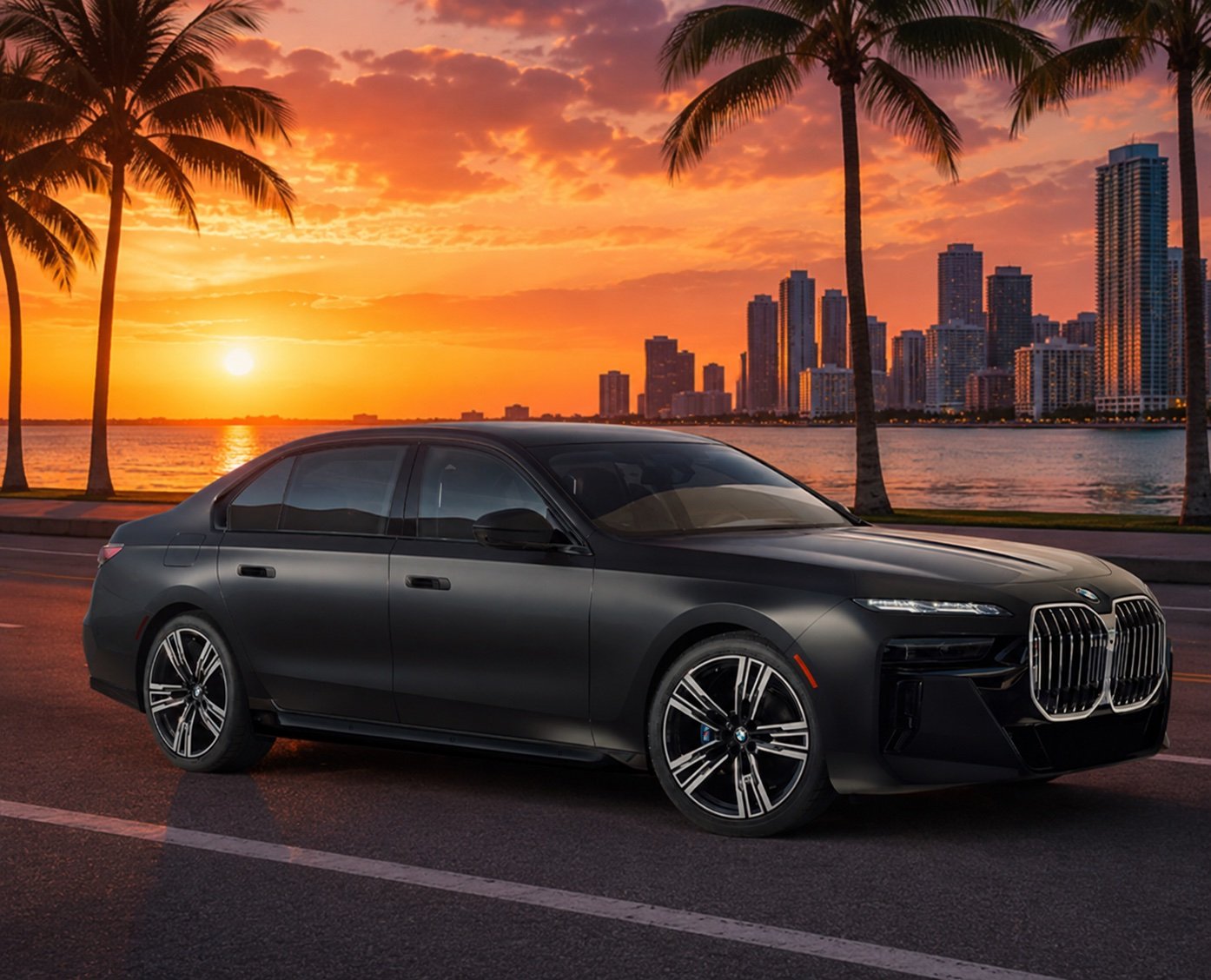 BMW 7 Series Miami luxury chauffeur